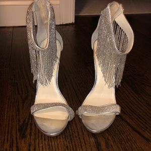 Betsey Johnson Grand Dress Sandal Silver